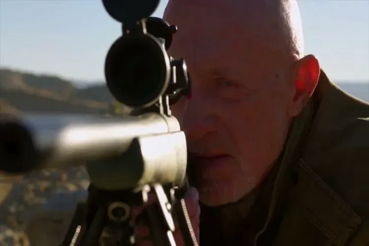 Mike Ehrmantraut sniper rifle