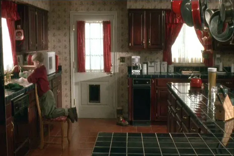 home alone house interior