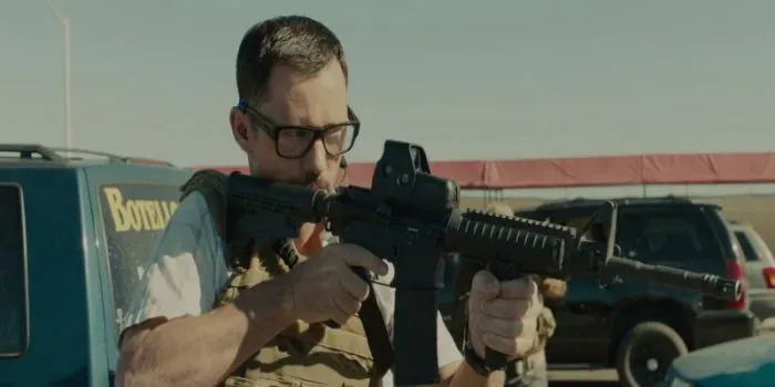 steve forsing with m4a1 eotech sight and foregrip