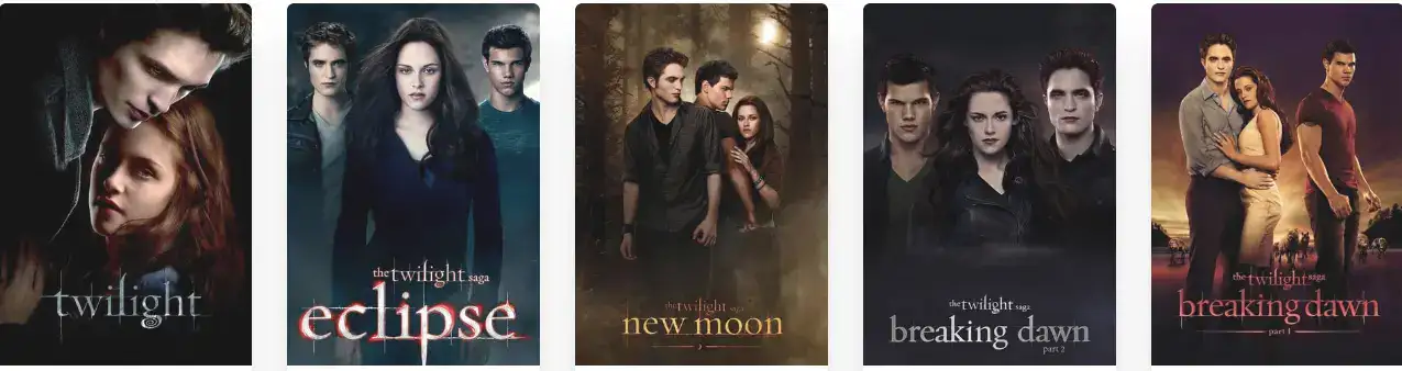 twilight movies in order